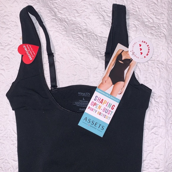 Assets by Spandex Open Bust Bodysuit - Picture 6 of 11